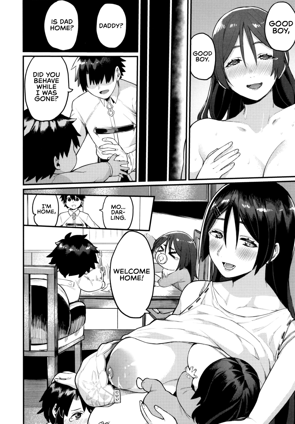 Hentai Manga Comic-Leave It To Mommy Raikou-Read-28